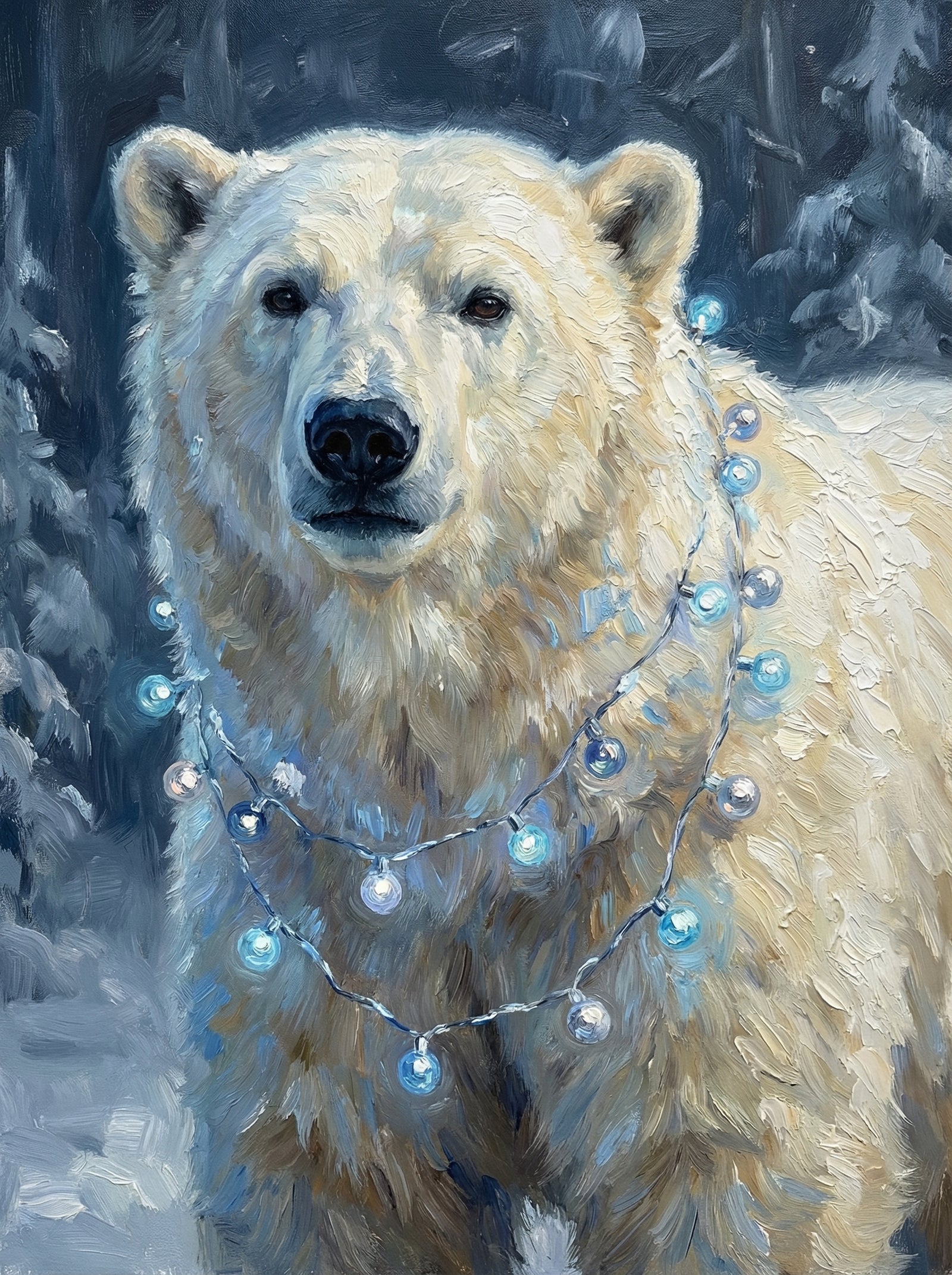 Poster in black frame