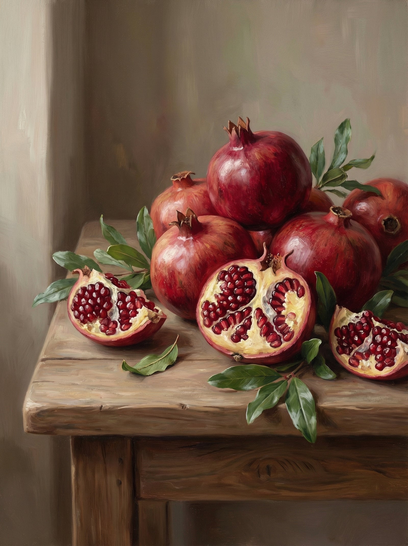 Poster in black frame