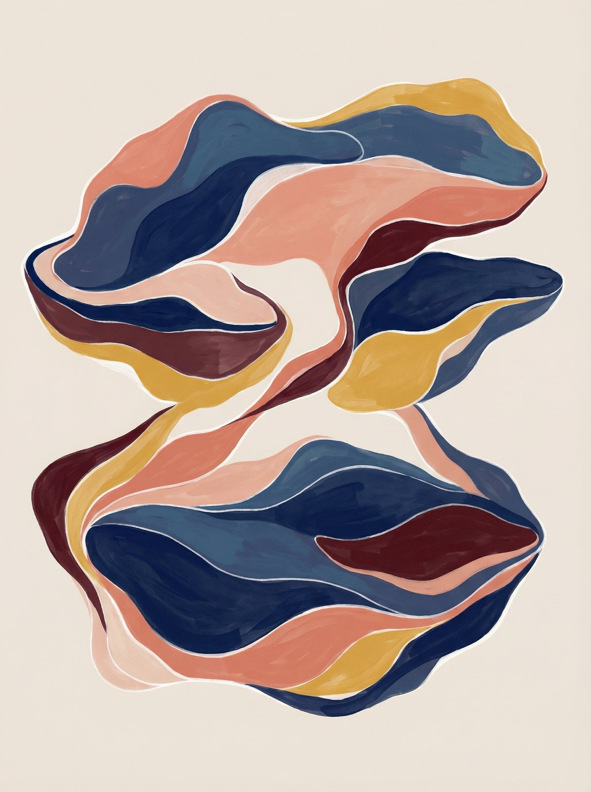 Poster in black frame