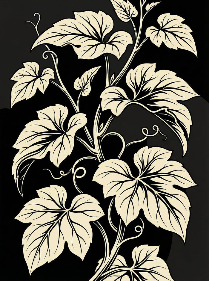 Poster in black frame