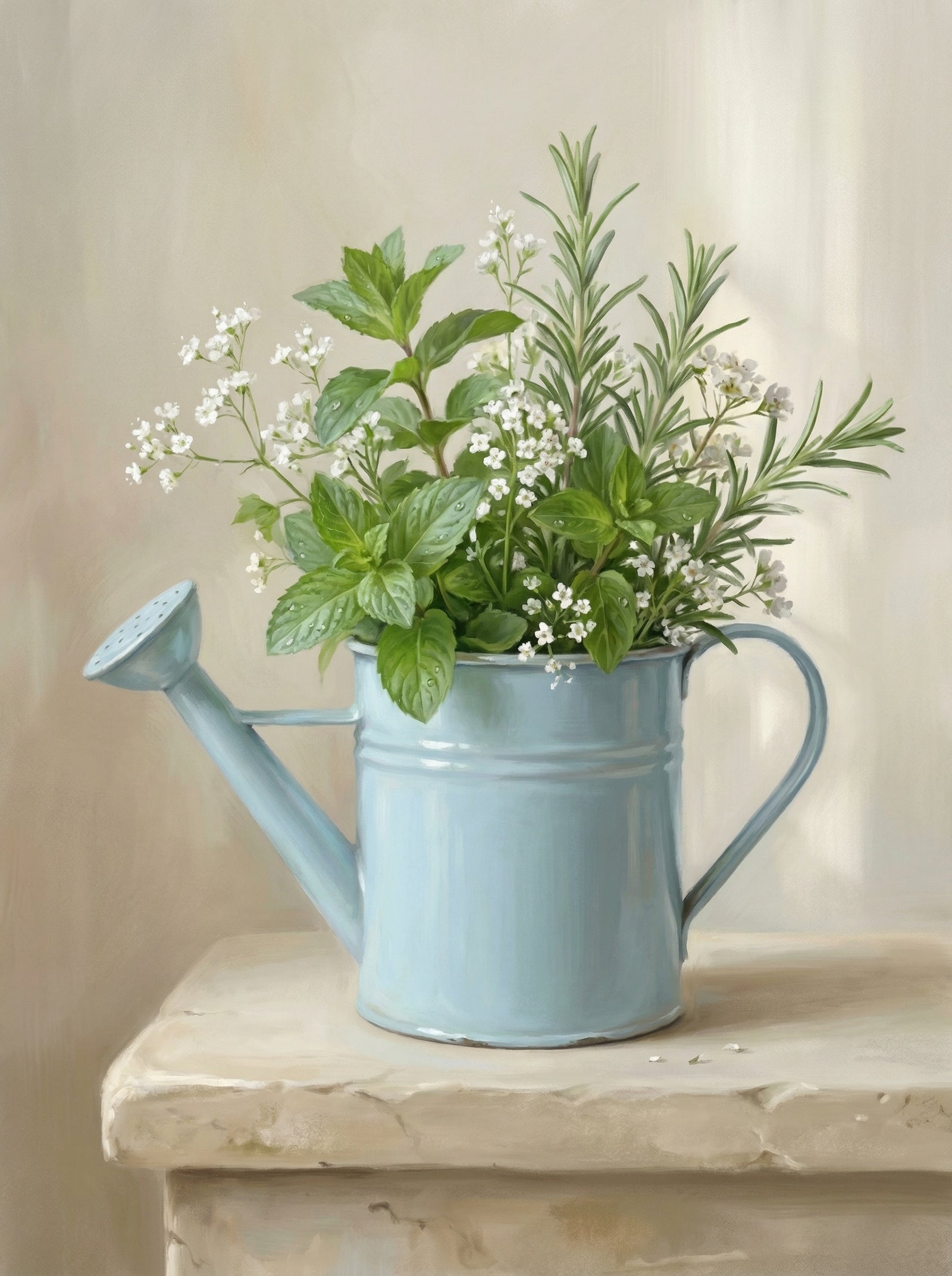 Poster in black frame