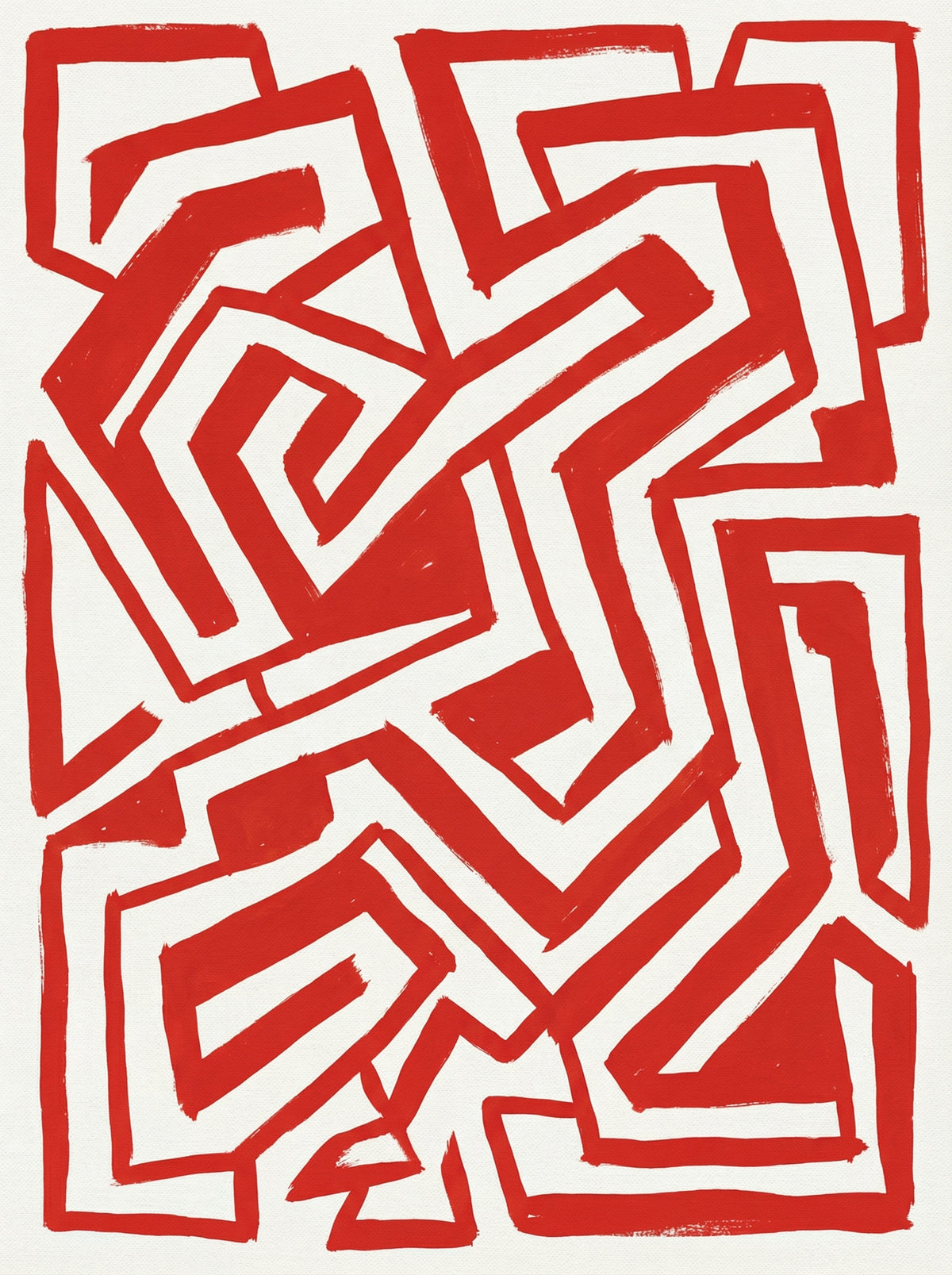 Poster in black frame