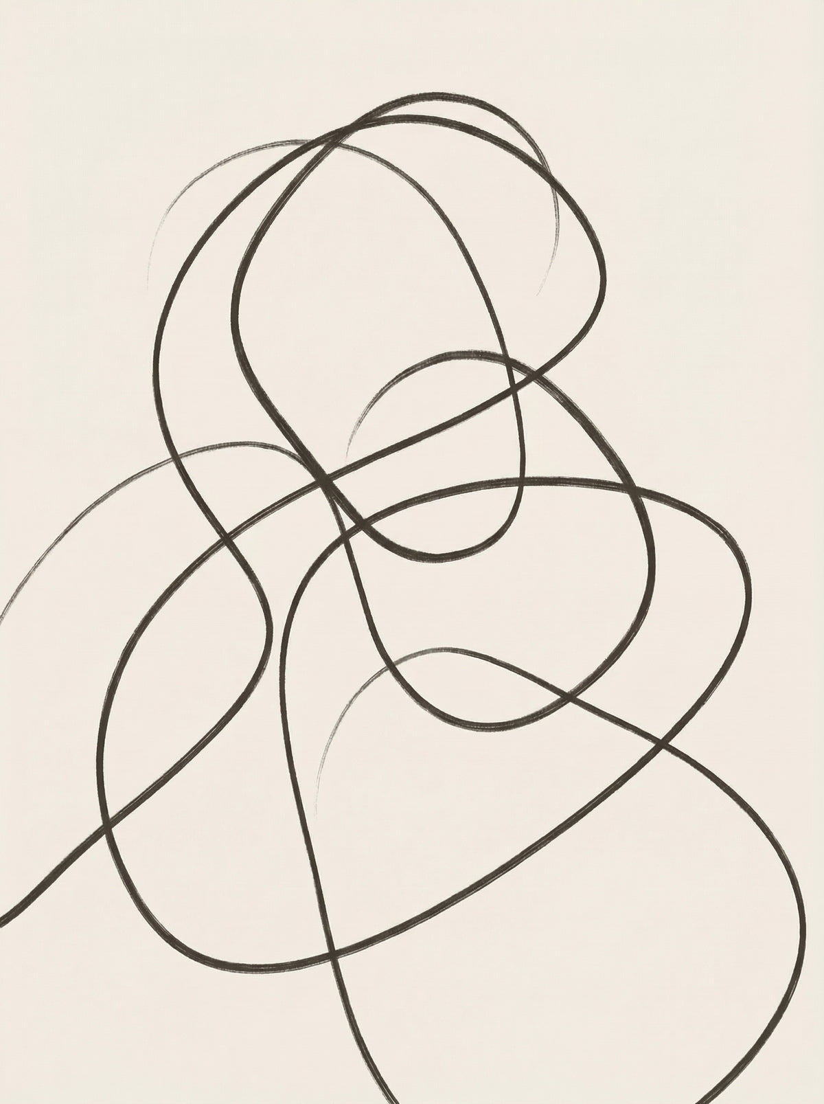 Poster in black frame