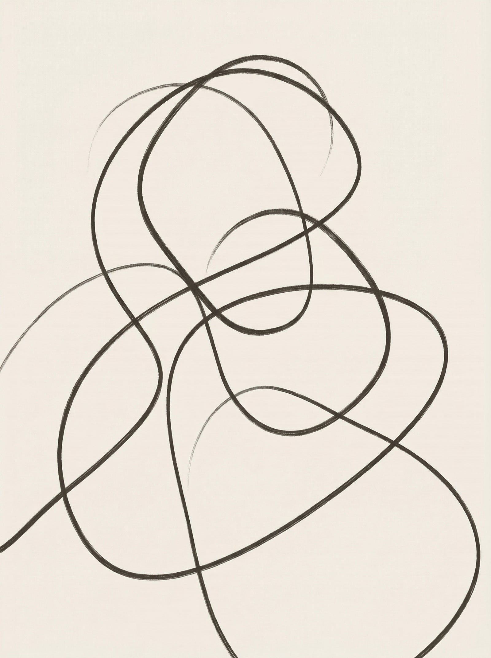 Poster in black frame