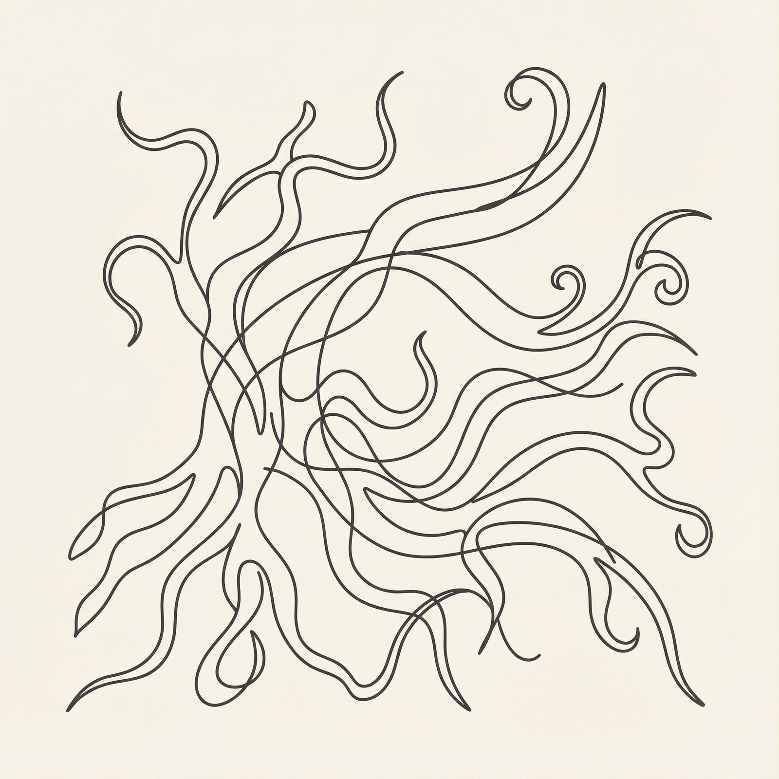 Poster in black frame