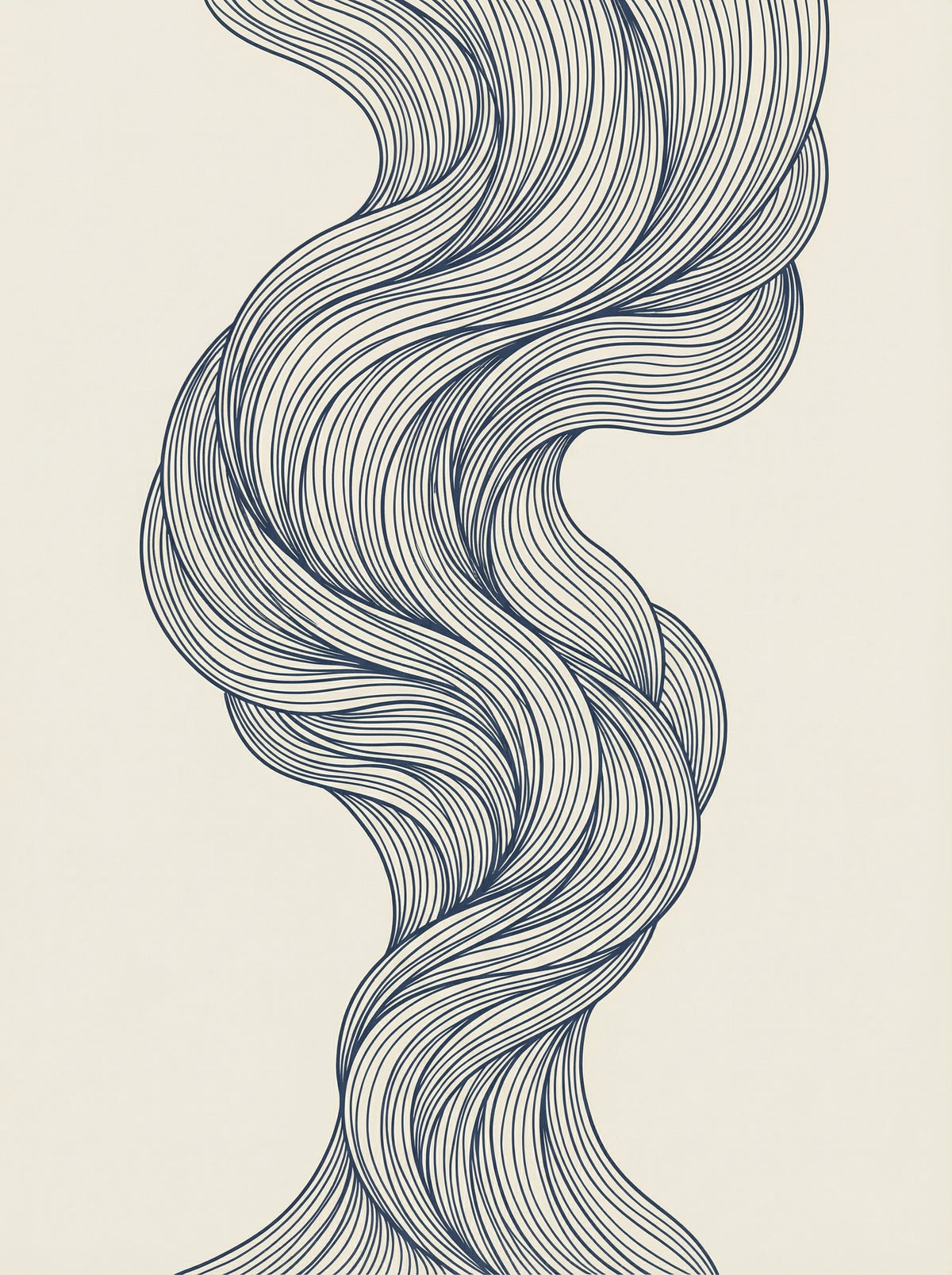 Poster in black frame