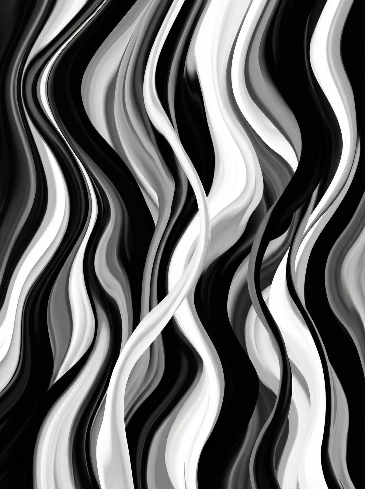 Poster in black frame