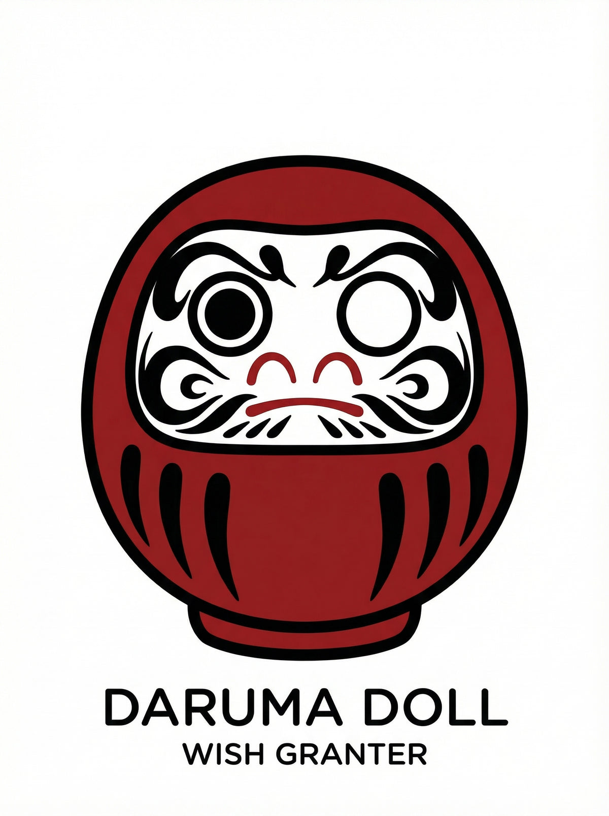 Poster in black frame