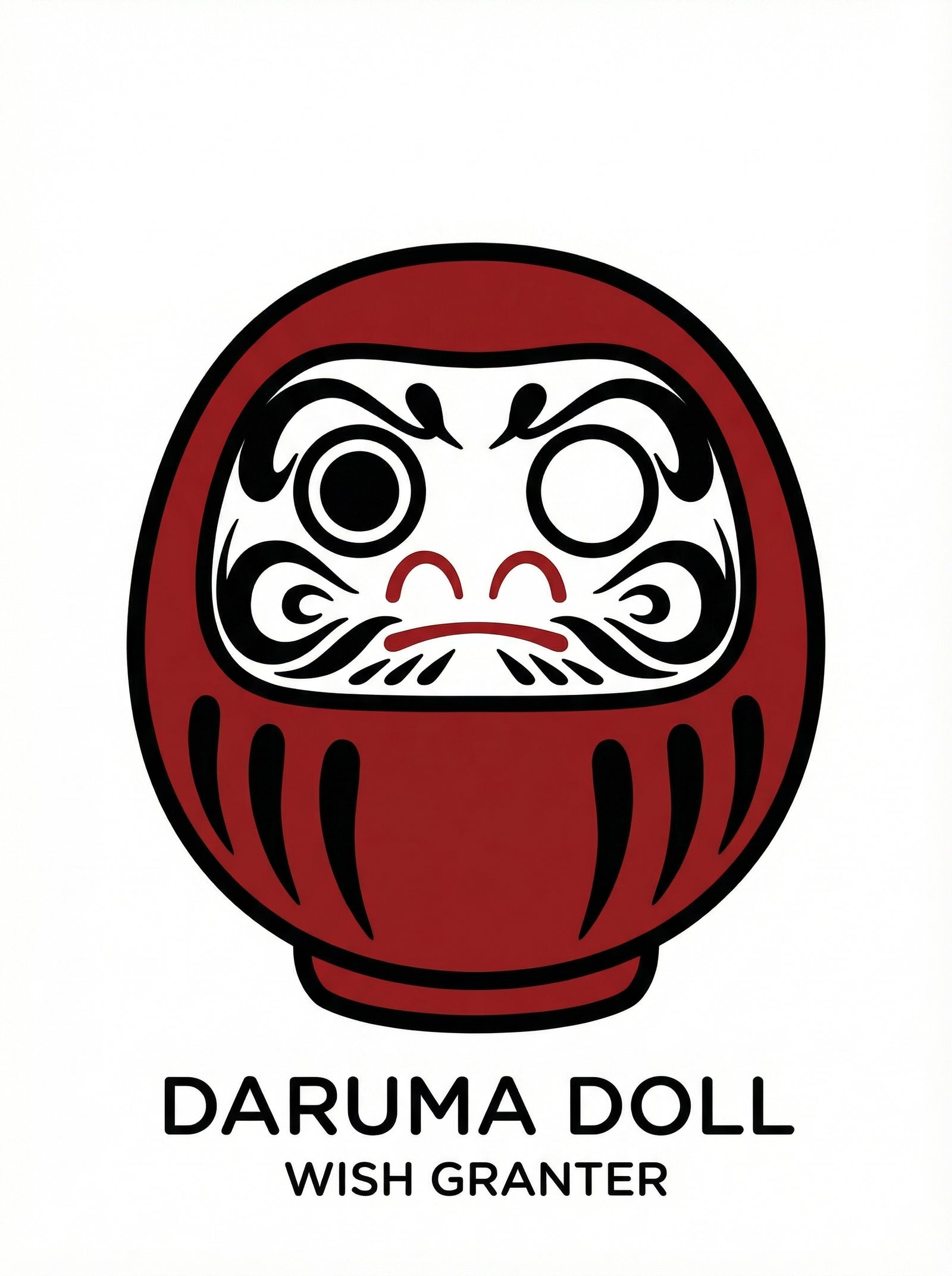 Poster in black frame