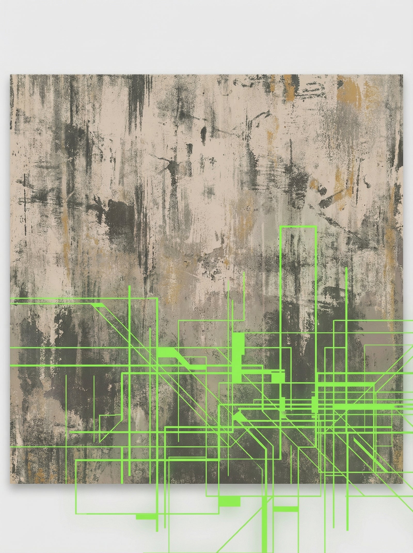 Poster in black frame