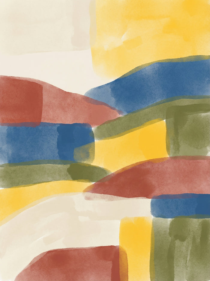 Fragmented Hues – póster e impresión artística