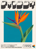 Poster in black frame