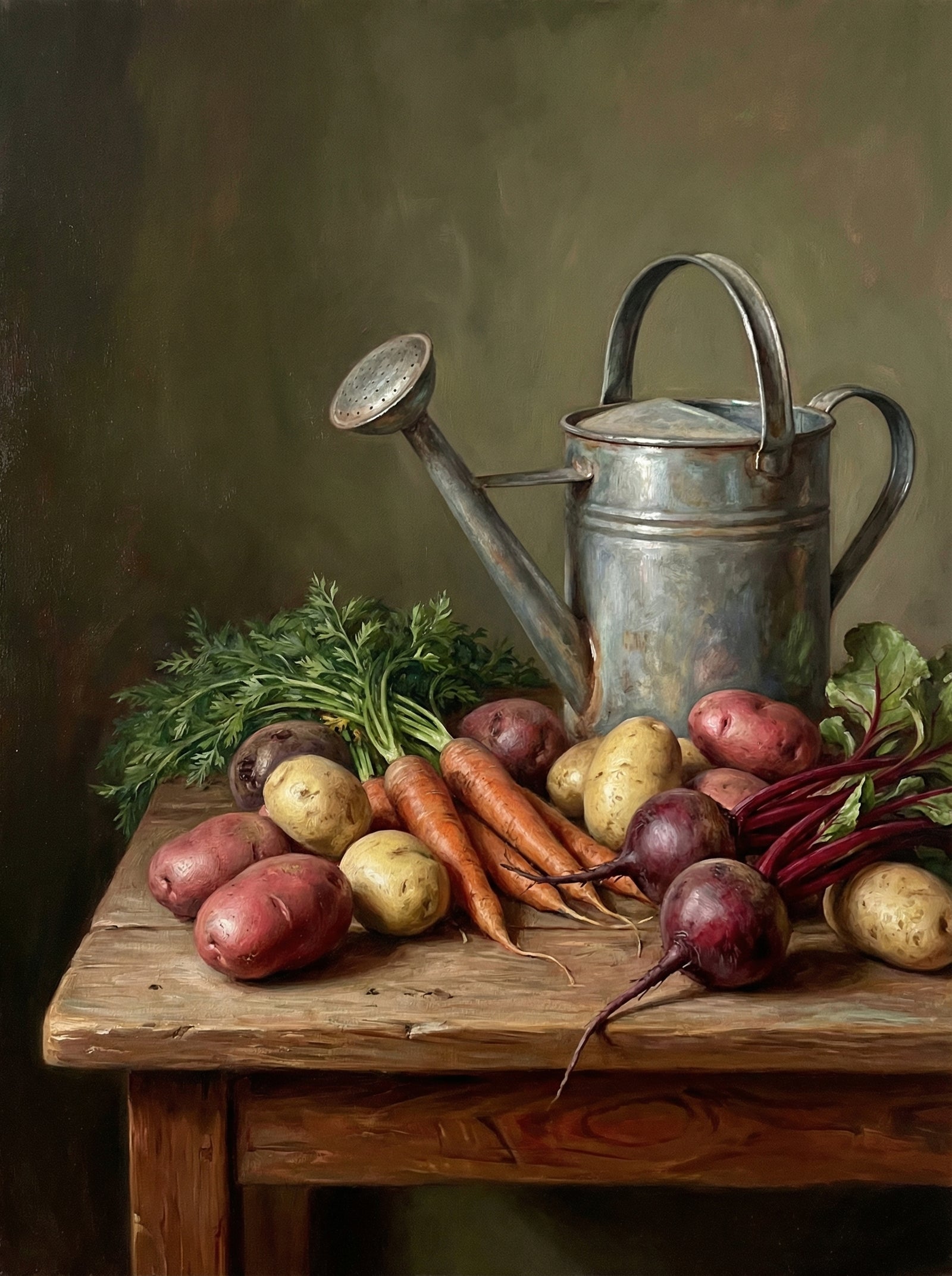 Poster in black frame