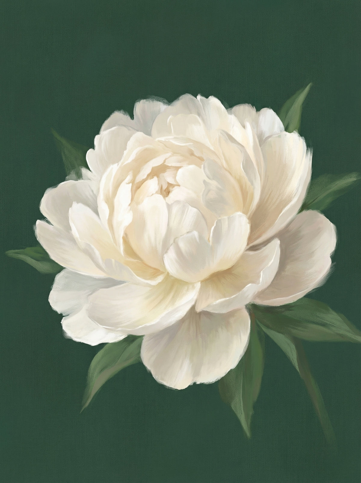 Poster in black frame