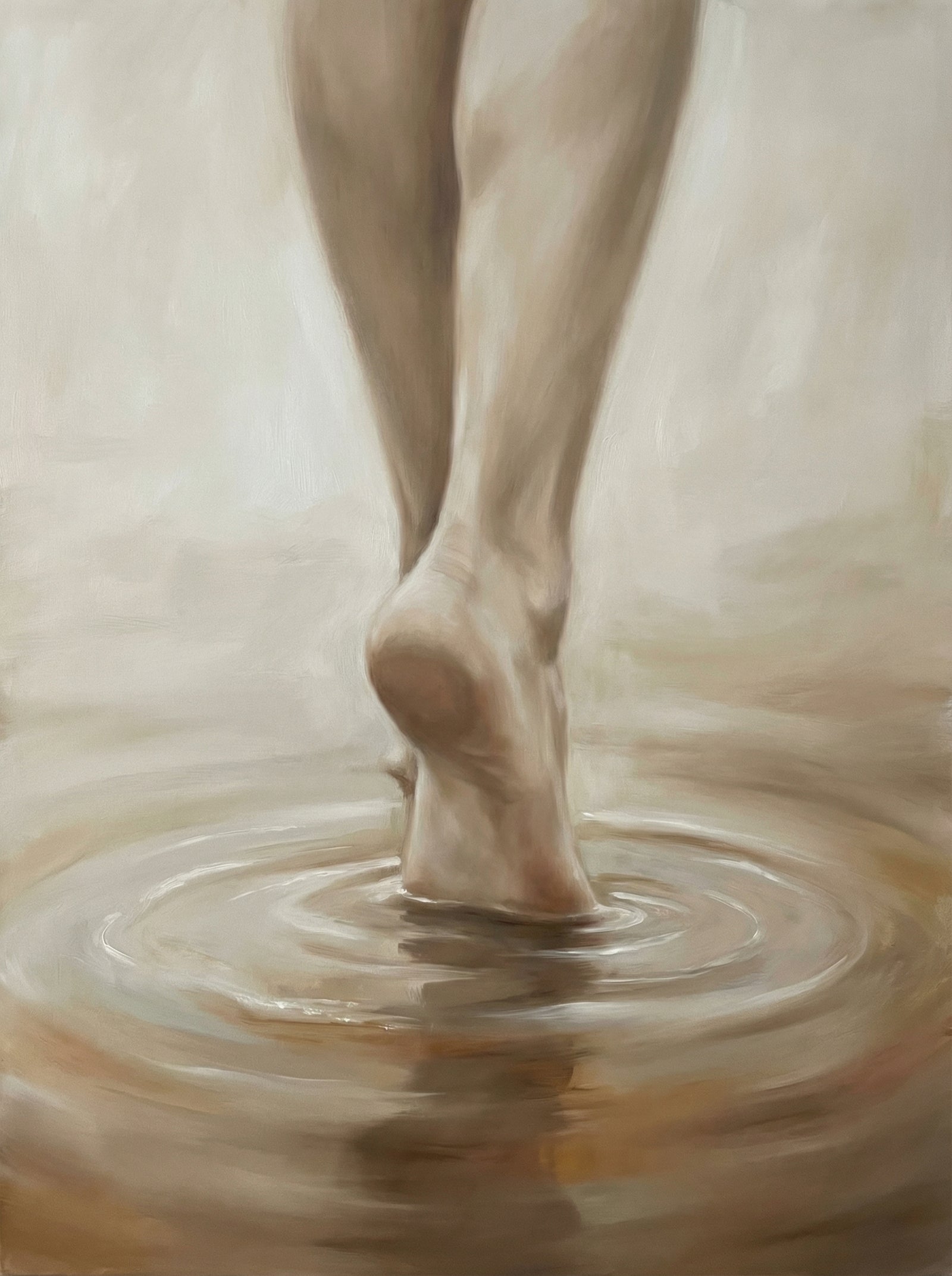 Poster in black frame