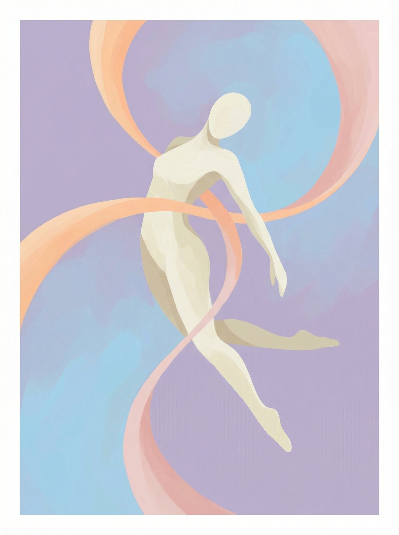 Poster in black frame