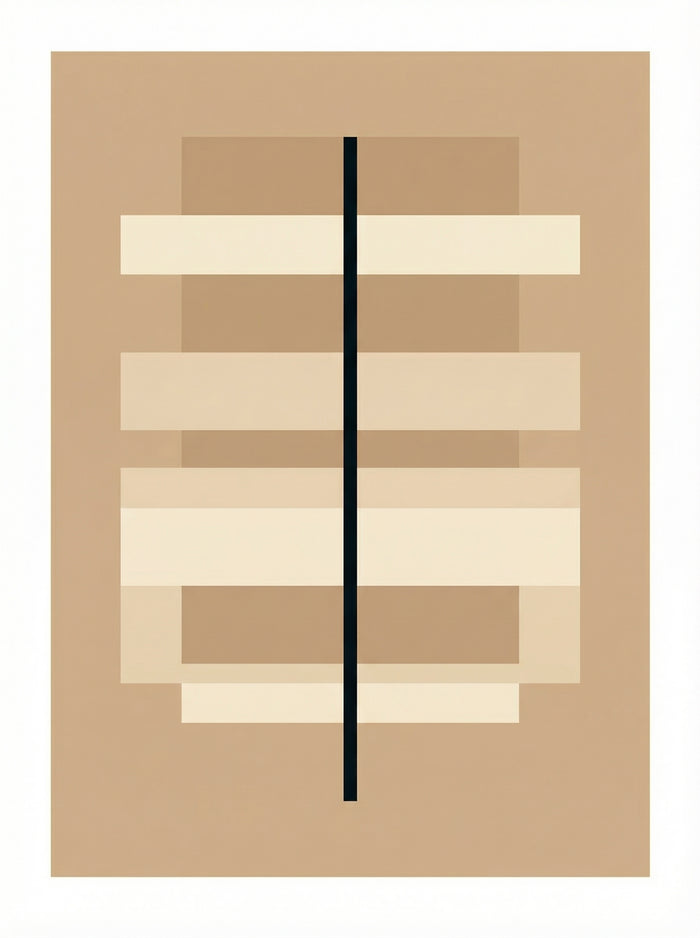 Poster in black frame