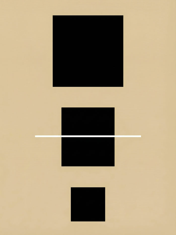 Poster in black frame