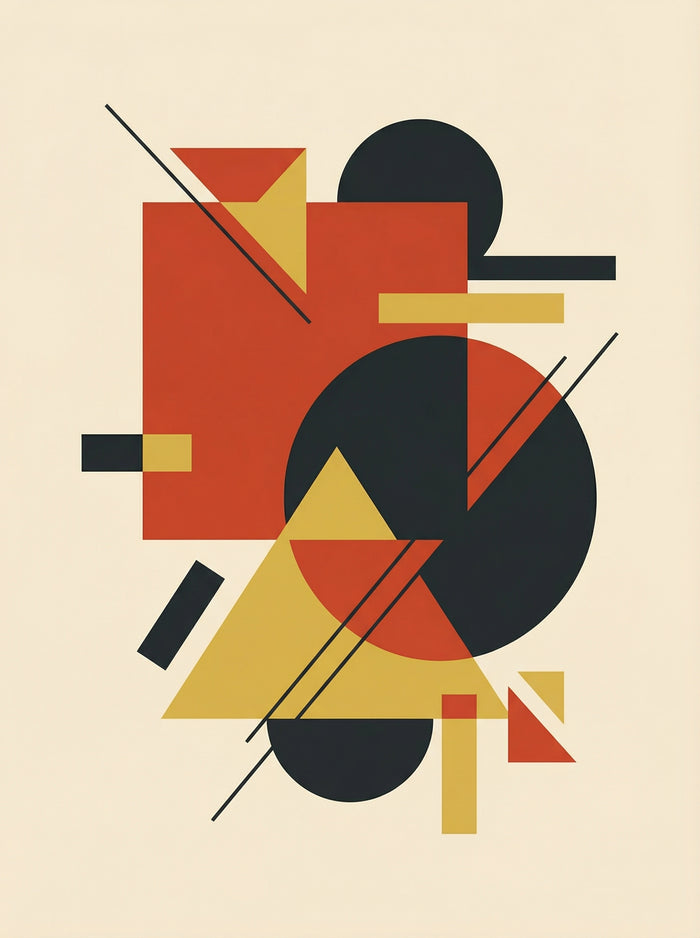Poster in black frame