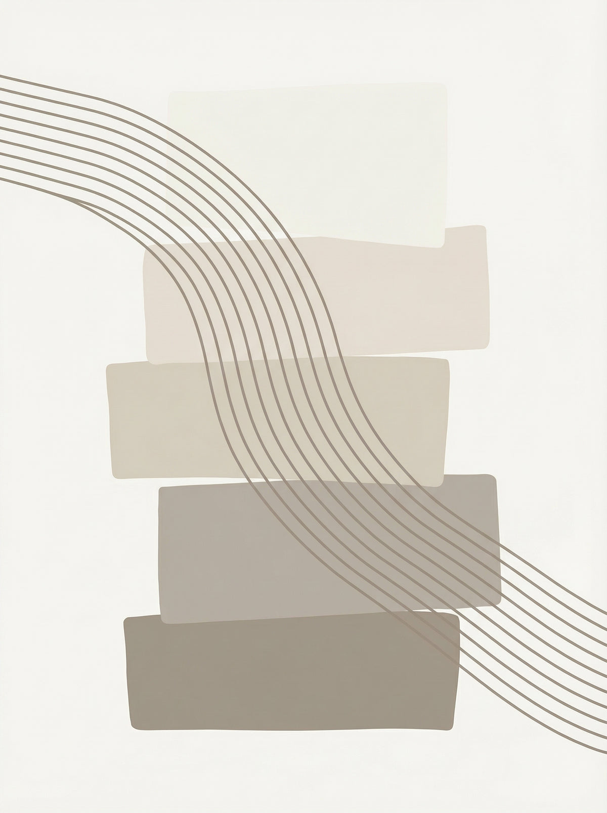 Poster in black frame