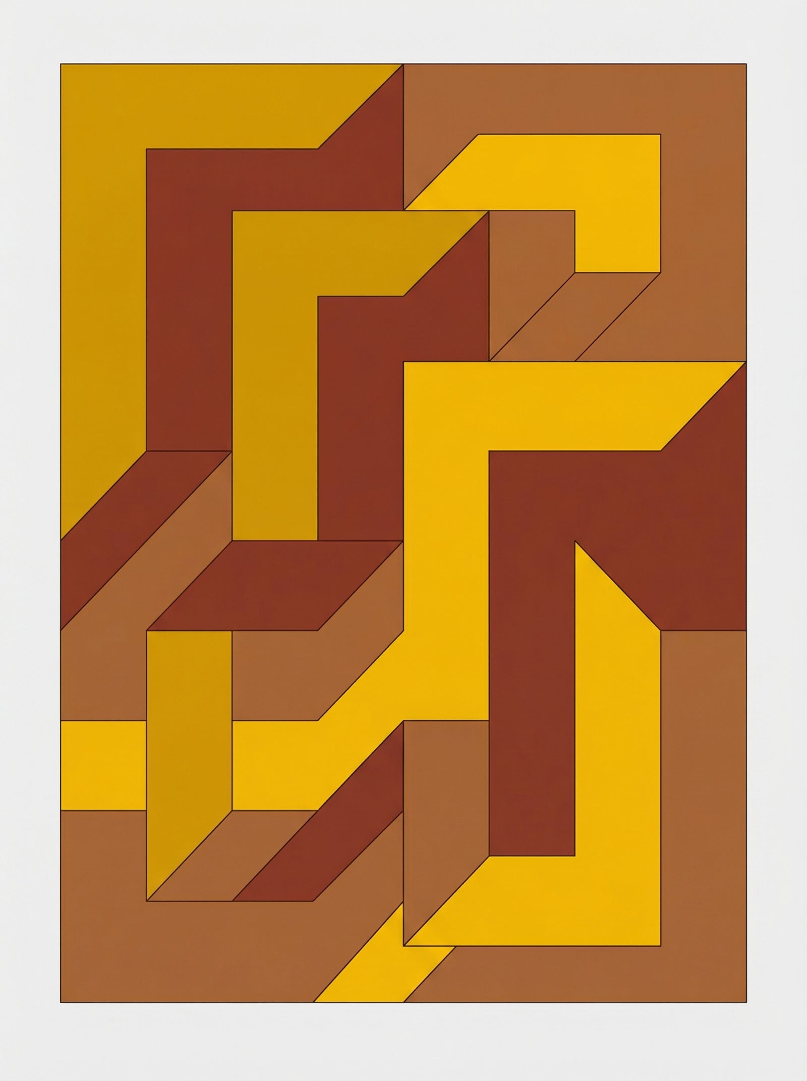 Poster in black frame