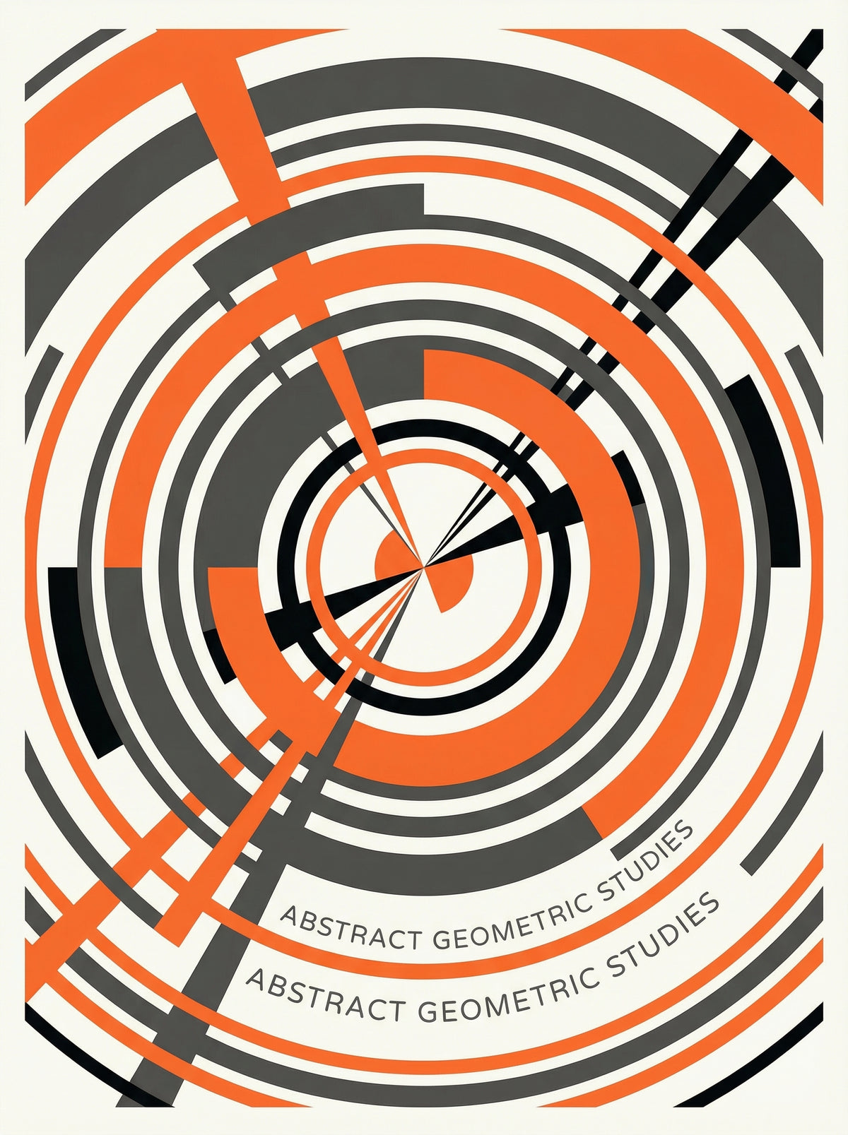 Poster in black frame
