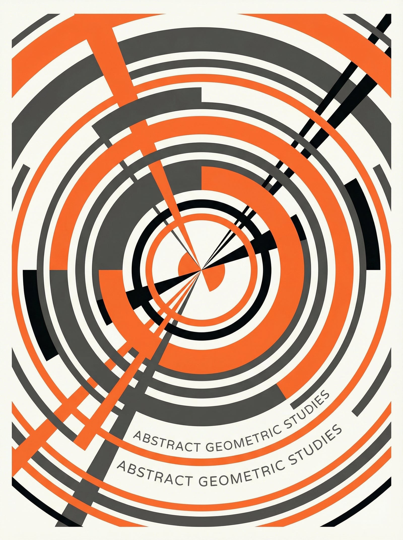 Poster in black frame