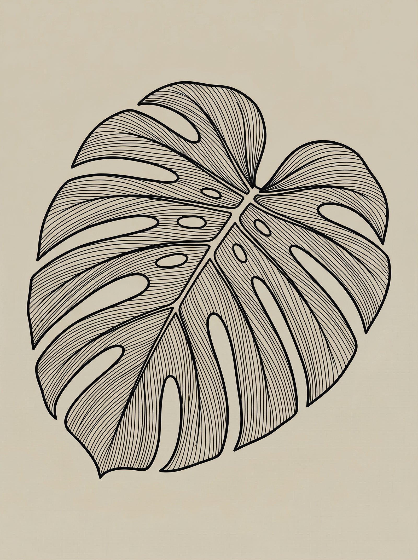 Poster in black frame