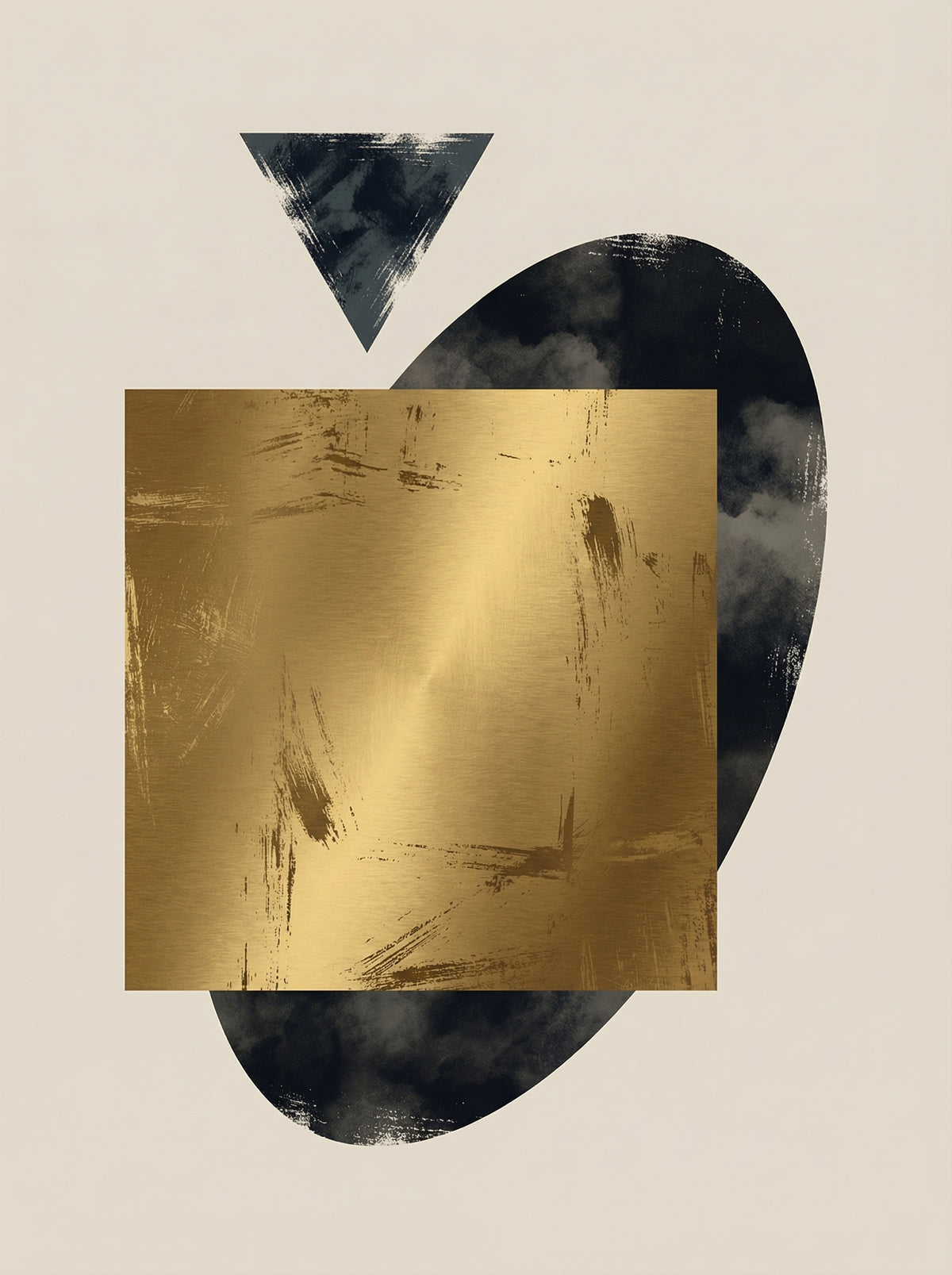 Poster in black frame