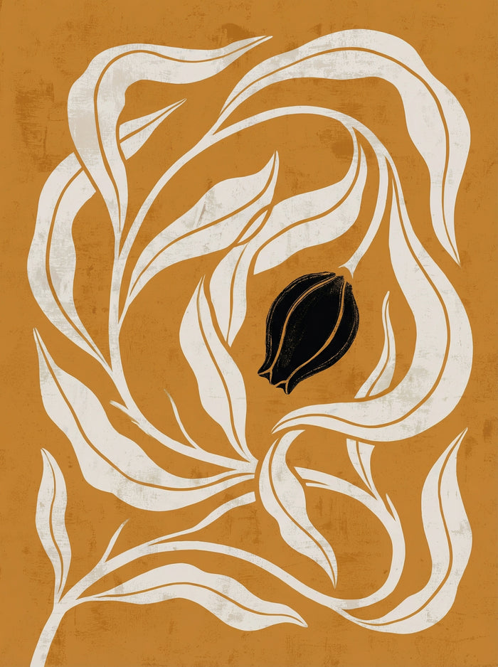 Poster in black frame
