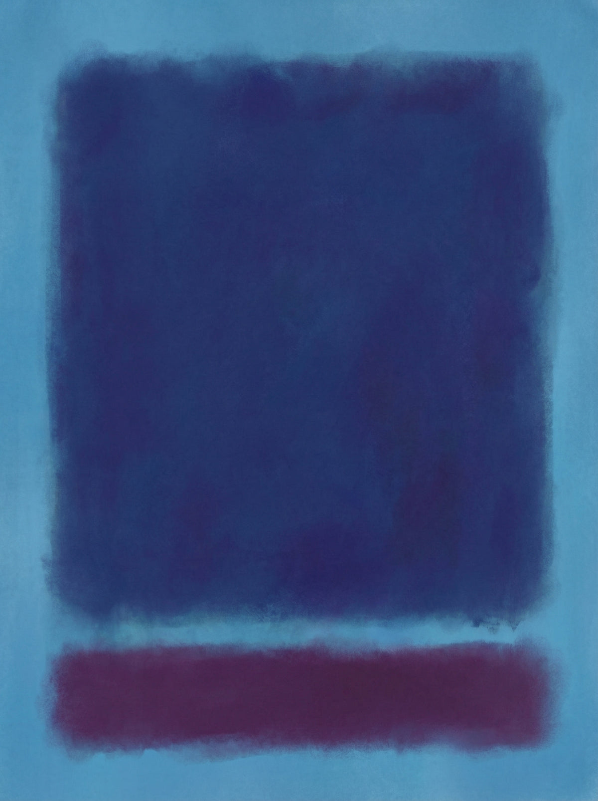 Poster in black frame