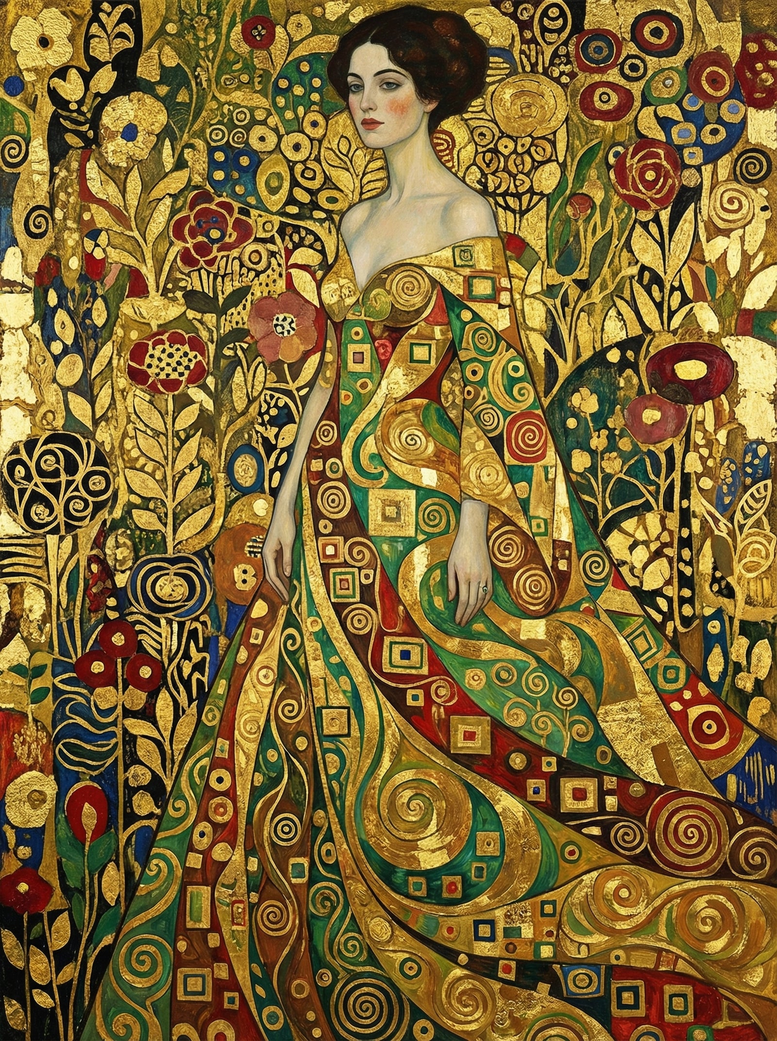 Poster in black frame