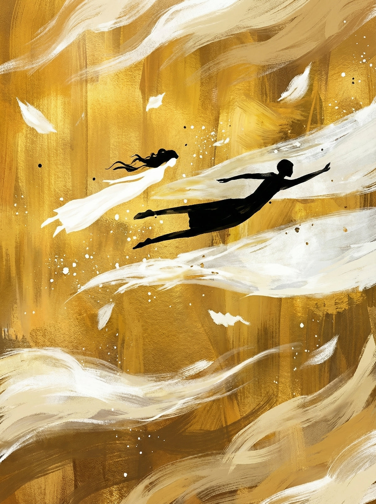 Poster in black frame