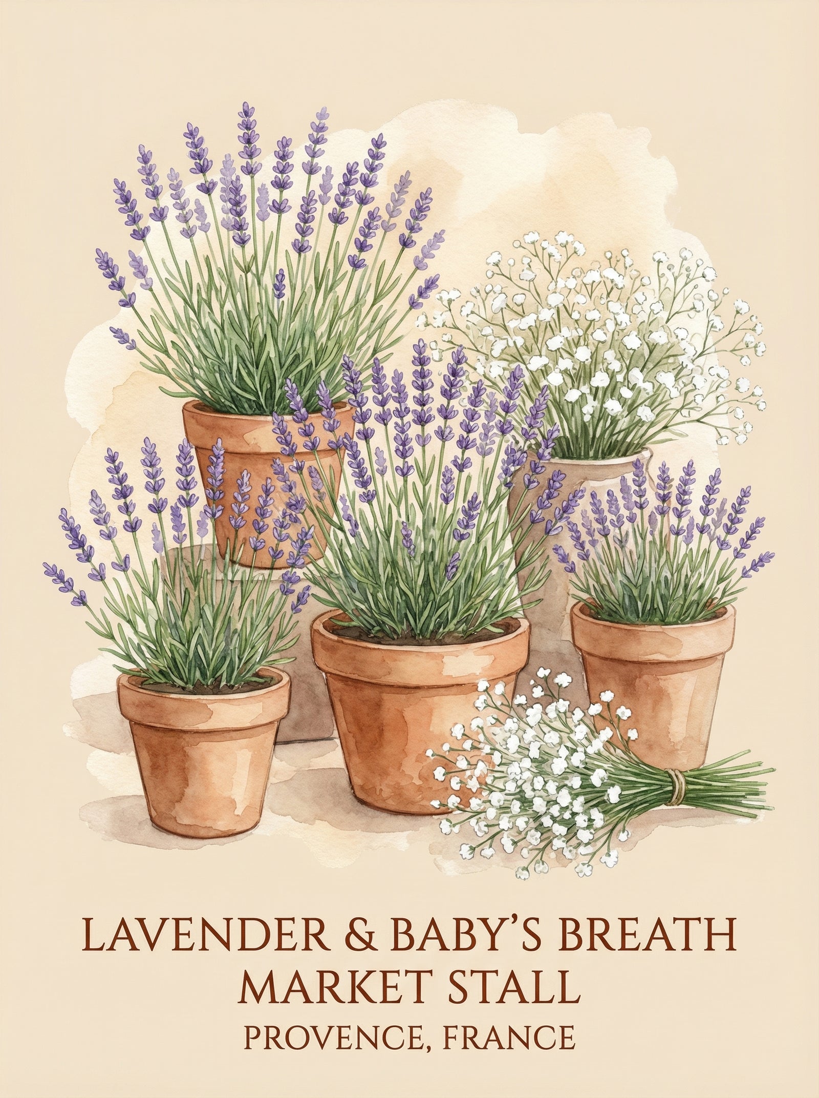 Poster in black frame