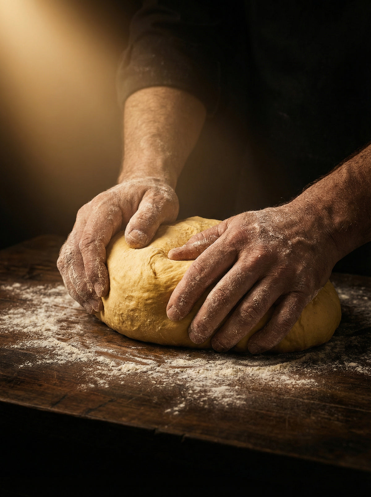 Poster in black frame