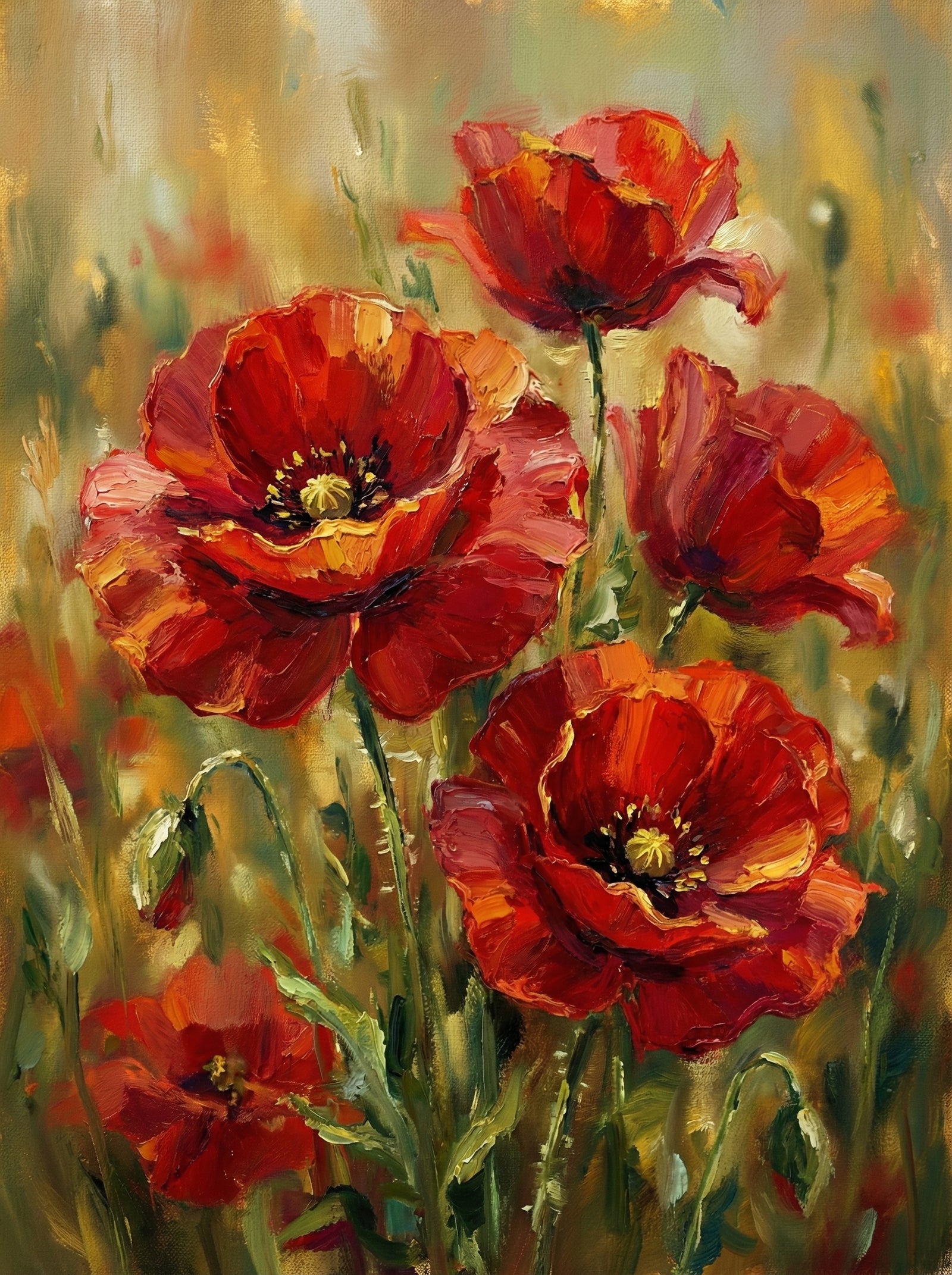 Poster in black frame