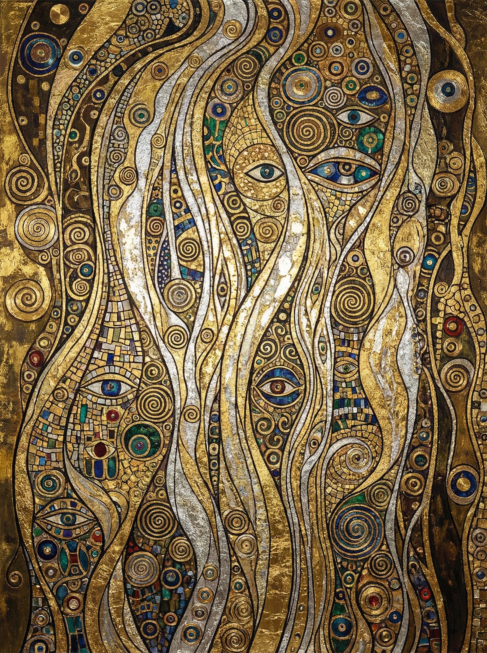 Poster in black frame