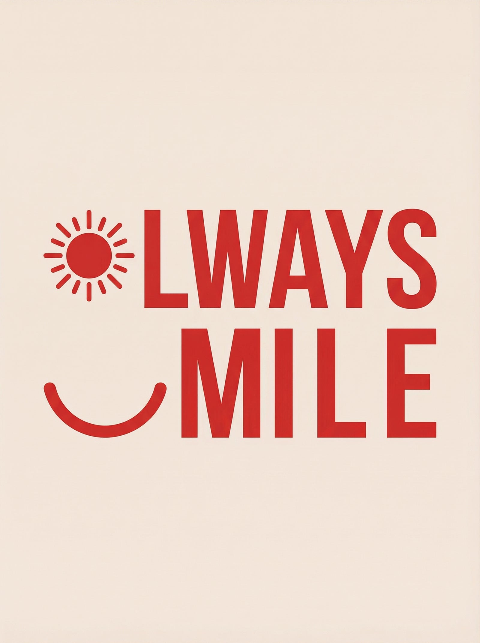 Poster in black frame