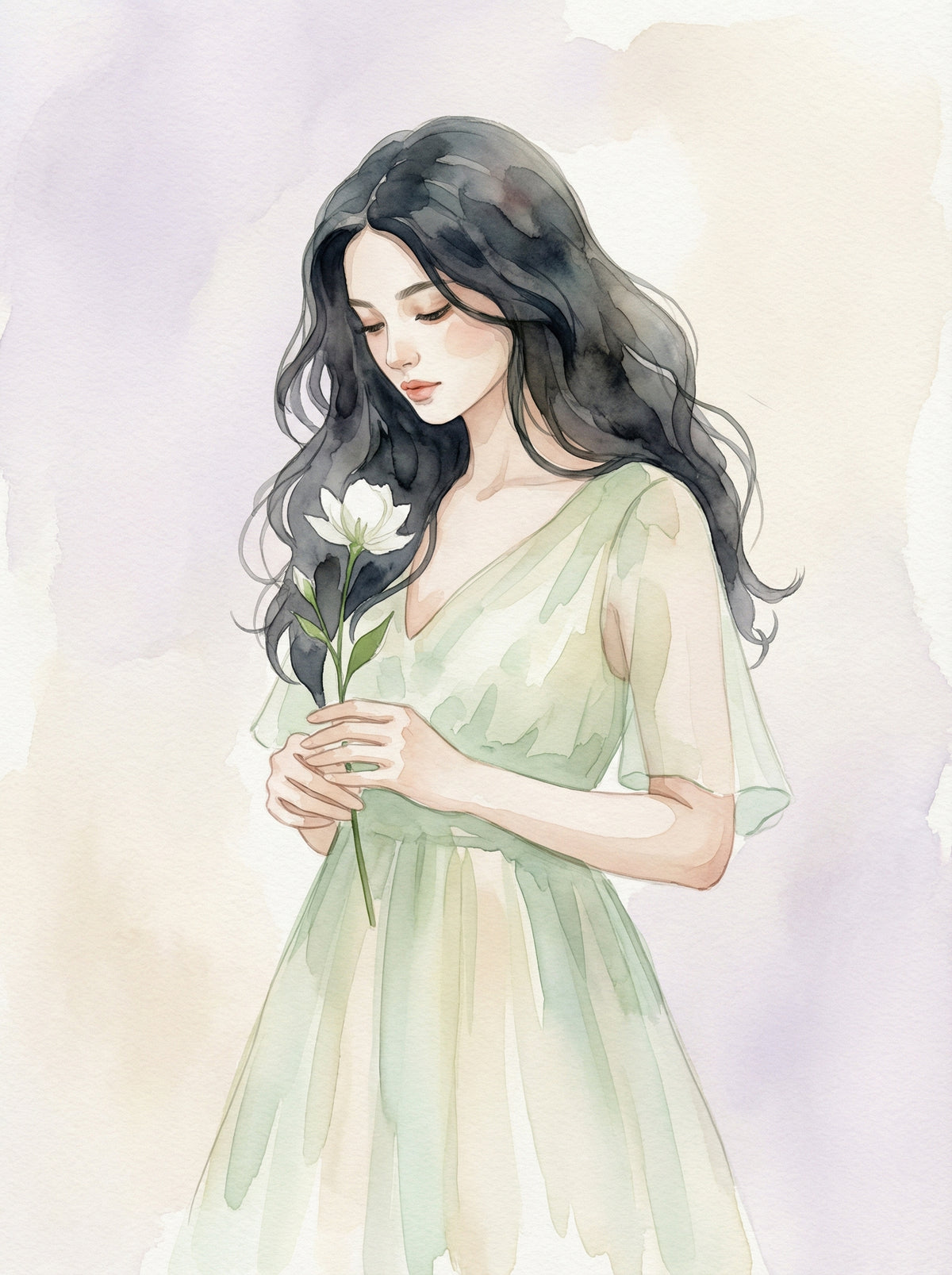 Poster in black frame