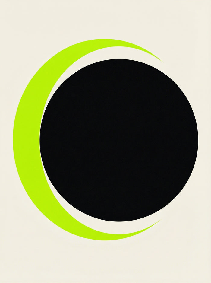 Poster in black frame