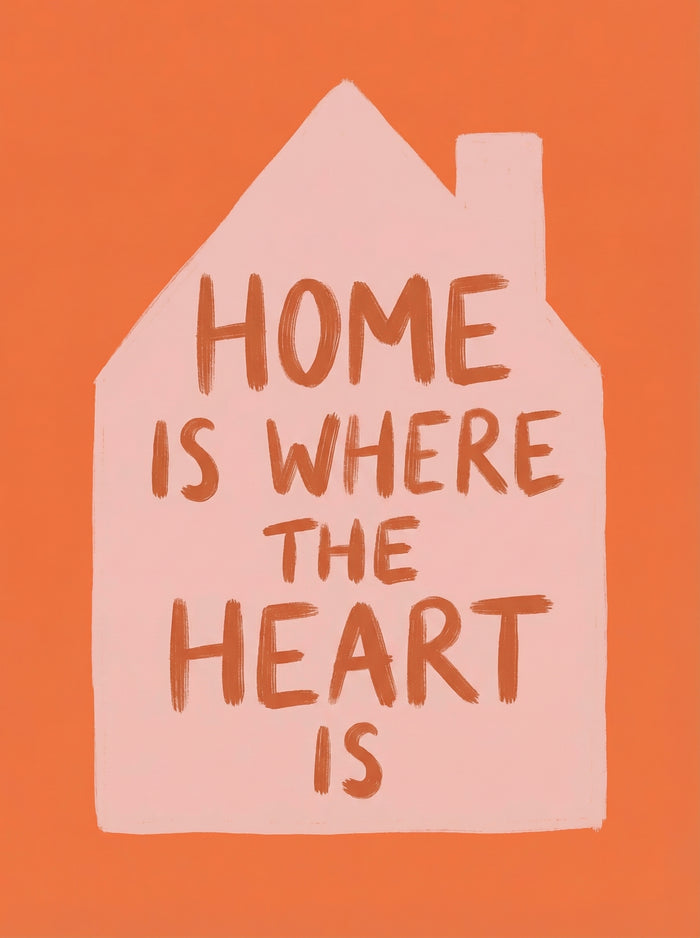 Poster in black frame