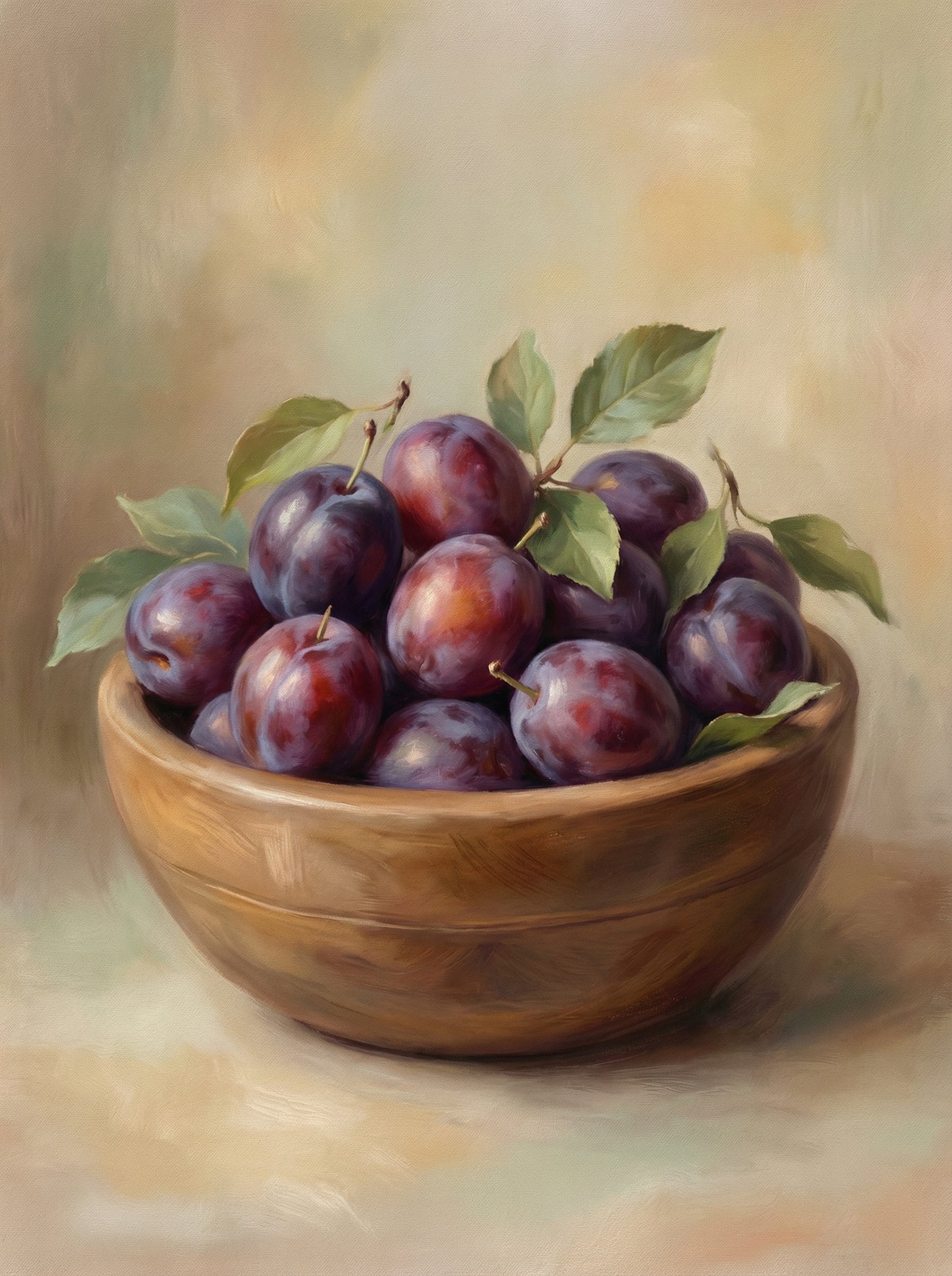 Poster in black frame