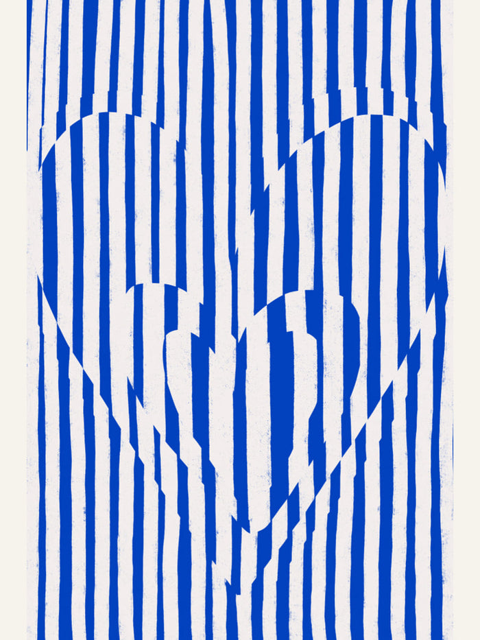 Plakat Hearts (Blue Version) – plakat i druk artystyczny