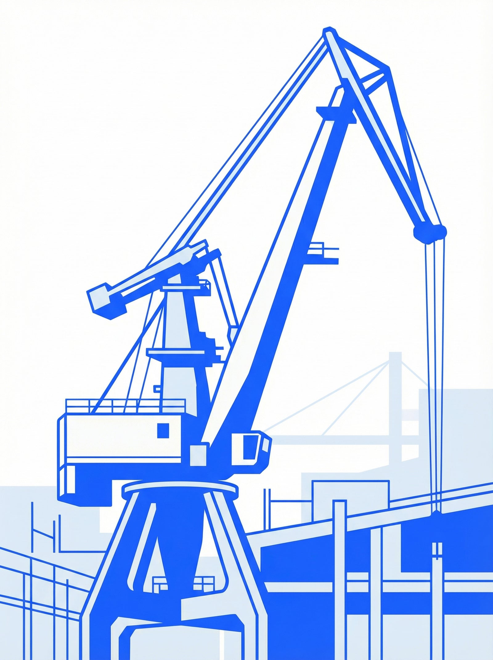 Poster in black frame