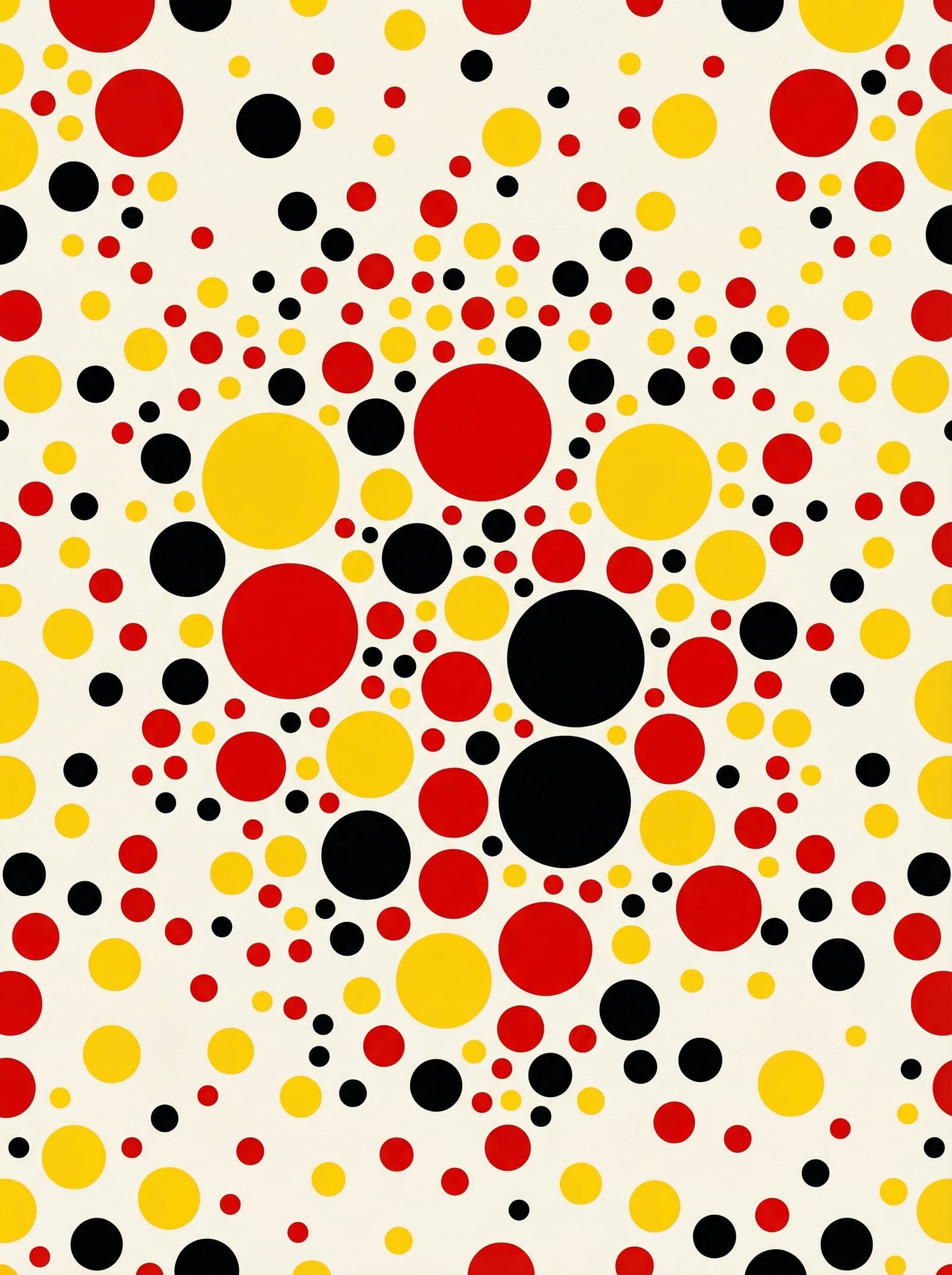 Poster in black frame