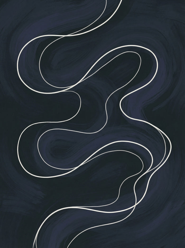 Poster in black frame