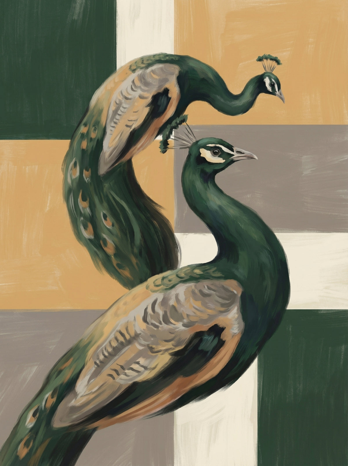 Poster in black frame