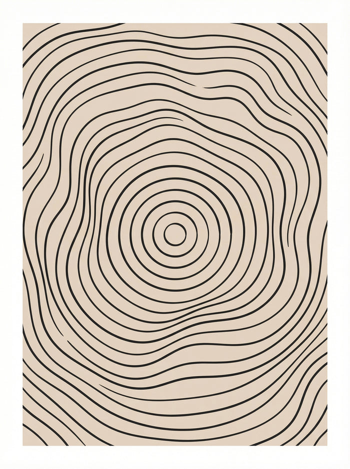 Poster in black frame