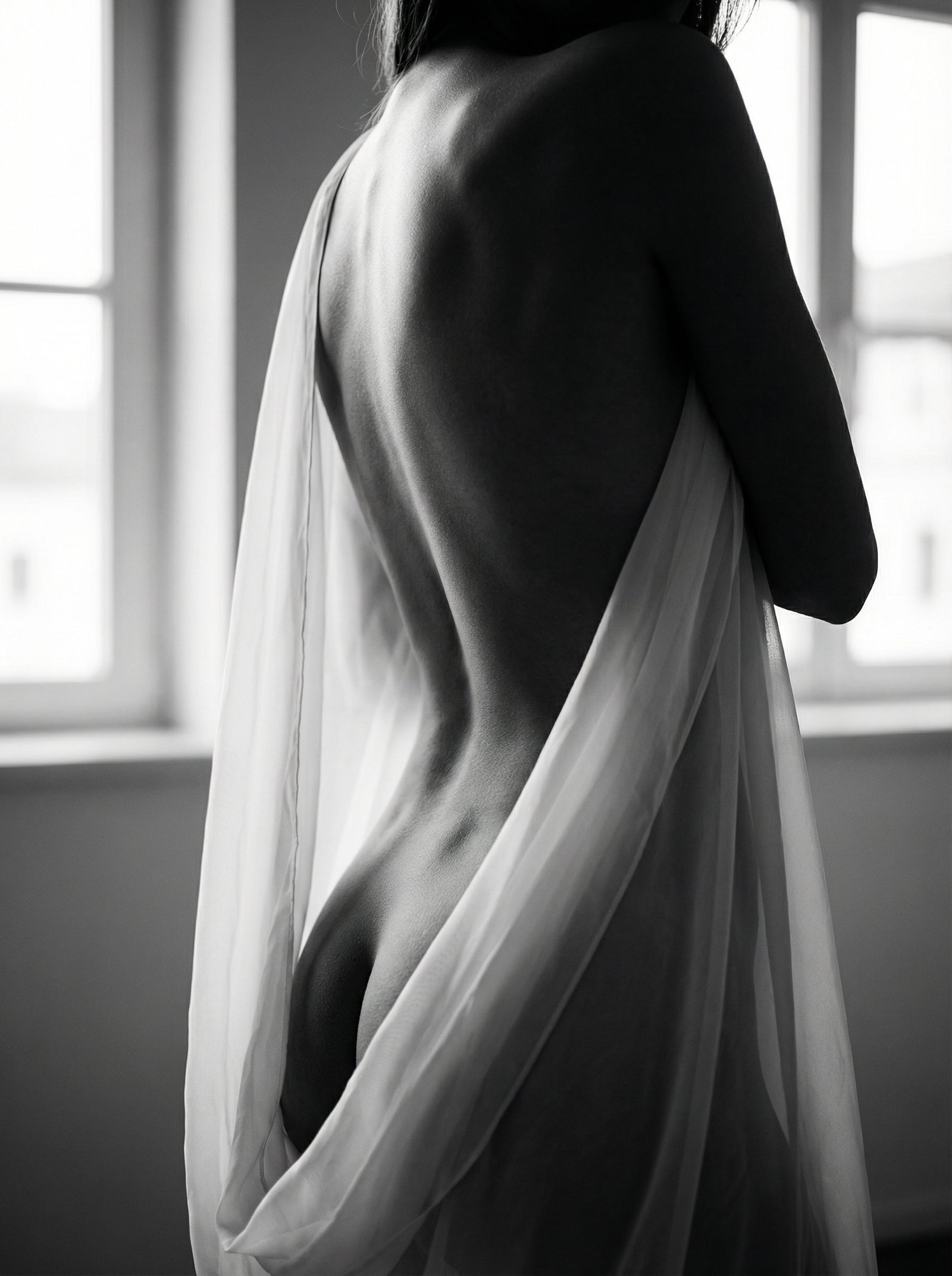 Poster in black frame