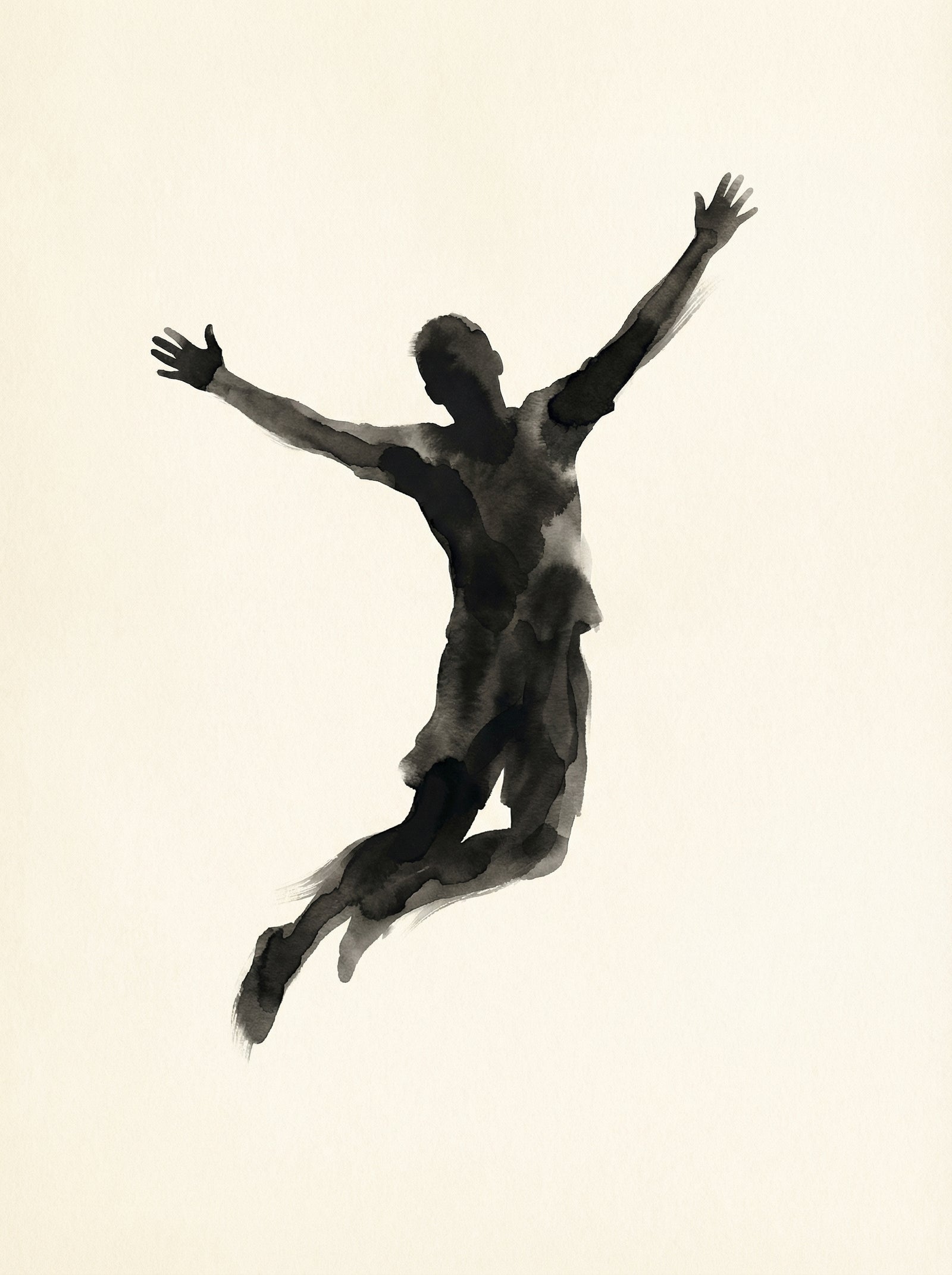 Poster in black frame